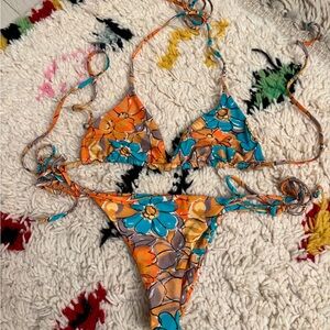 Miaou Multicolor Floral Bikini